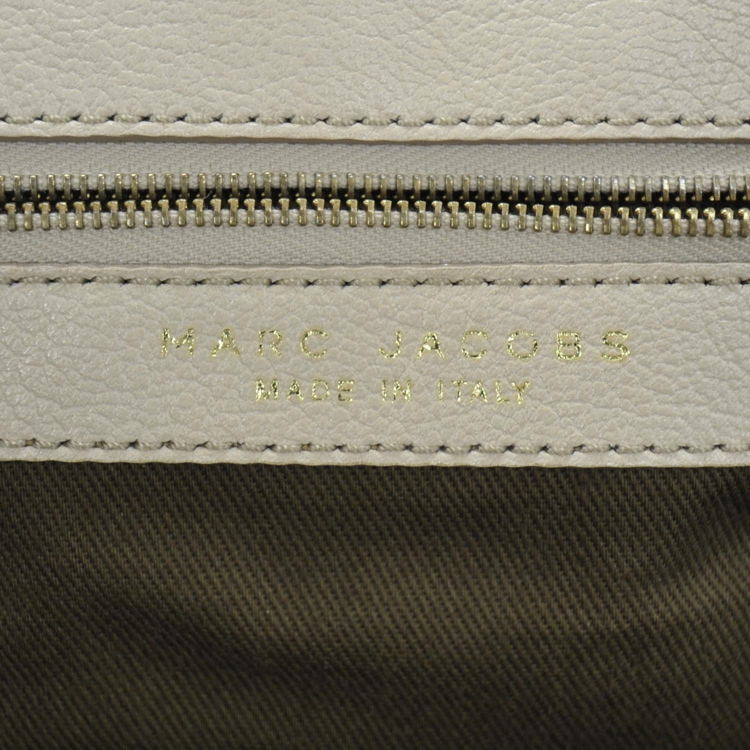 Marc Jacobs Leather Quilted Little Stam Ivory 8 of 9