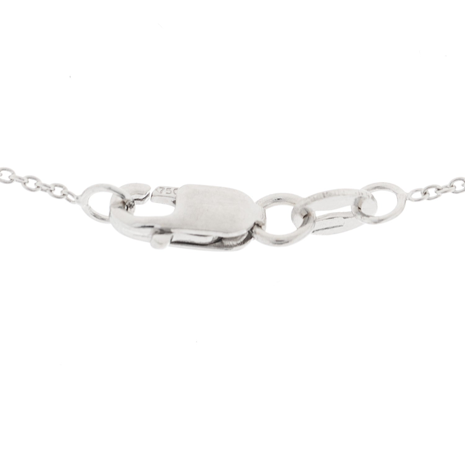 Roberto Coin 18K White Gold Diamond Butterfly Pendant Necklace 3 of 5