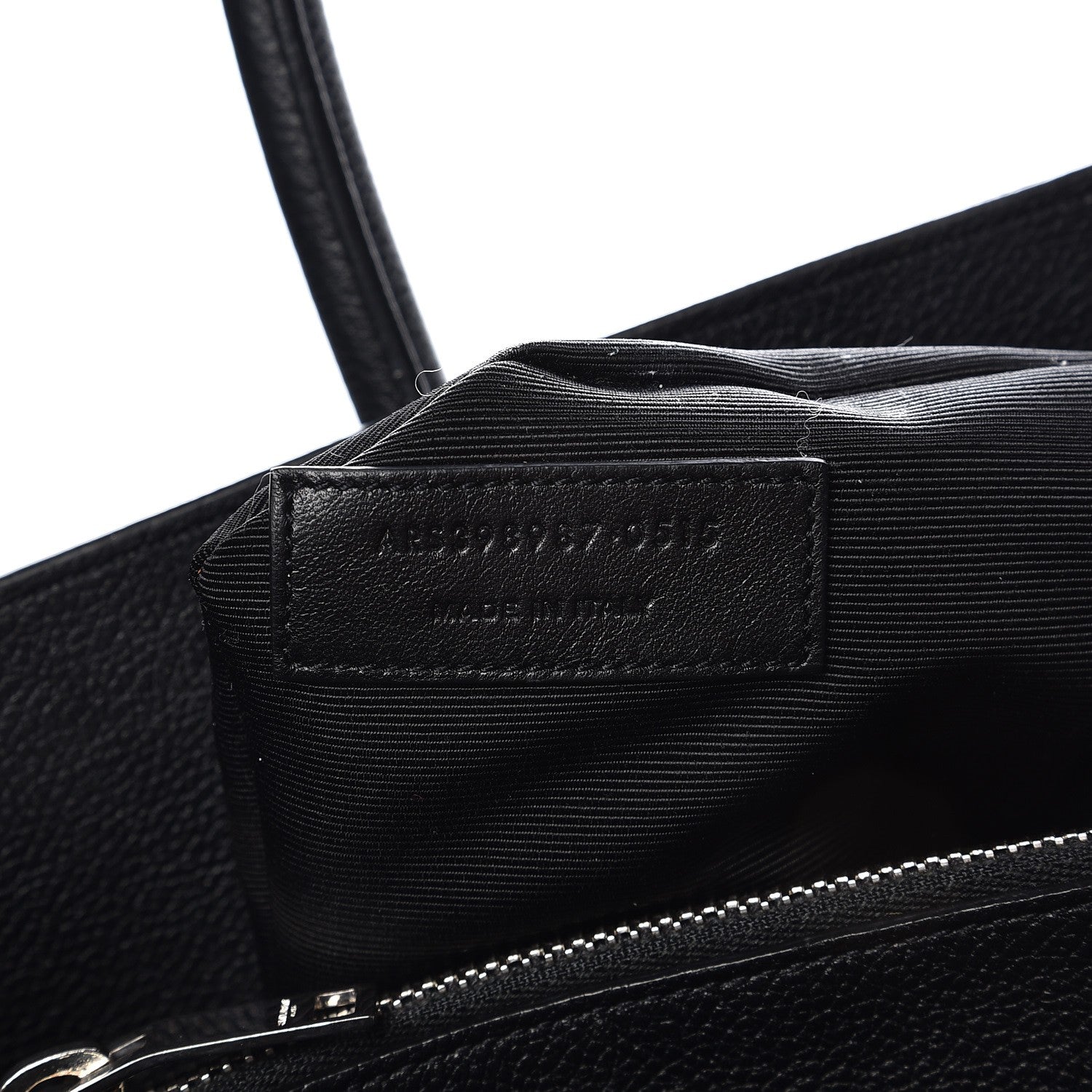 Saint Laurent Grained Calfskin Large Sac De Jour Carryall Black 8 of 18