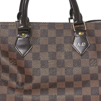 Louis Vuitton Damier Ebene Speedy 30 9 of 11