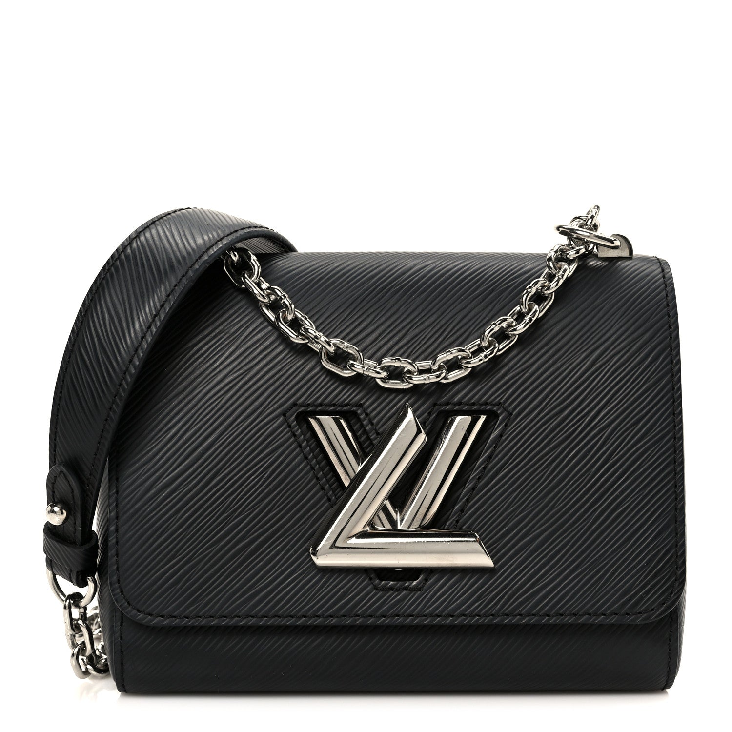 Louis Vuitton Epi Twist Shoulder Bag PM Black 1 of 9