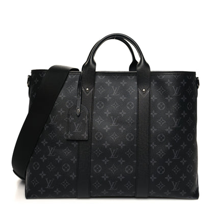 Louis Vuitton Monogram Eclipse Taigaramma Weekend Tote NM 1 of 8