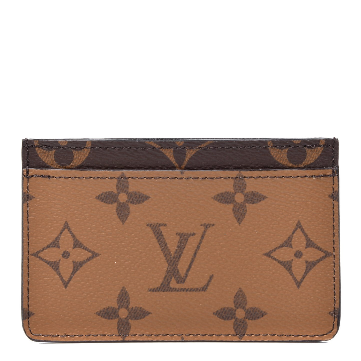 Reverse Monogram Card Holder