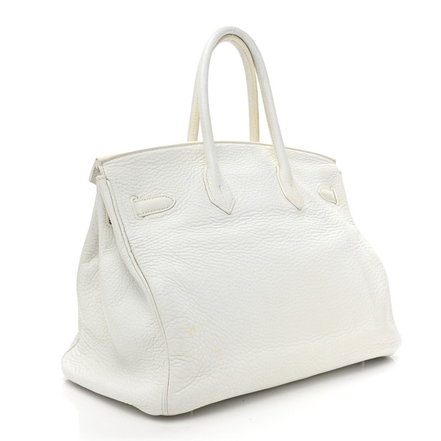 Hermes Taurillon Clemence BIRKIN 35 White 3 of 18