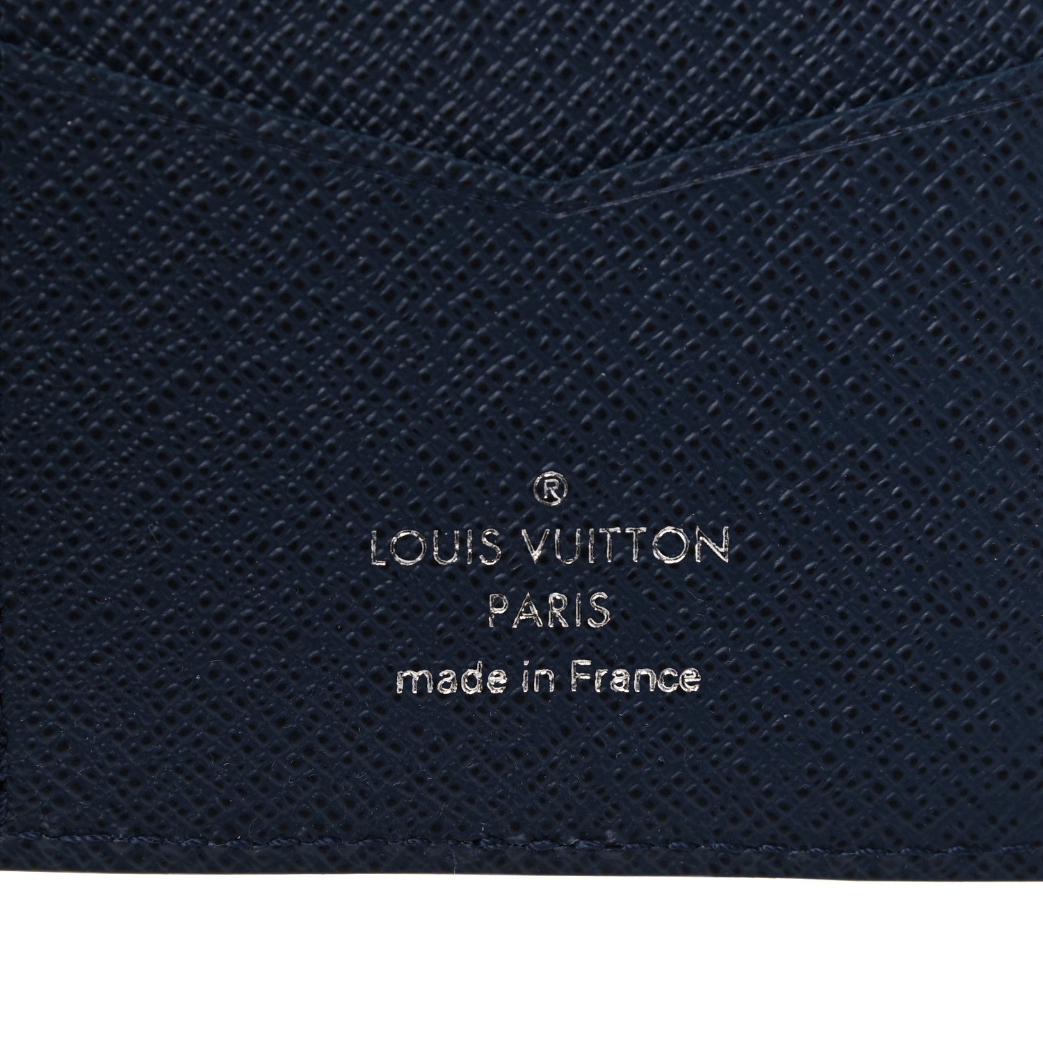 Louis Vuitton Epi Pocket Organizer Blue Marine 6 of 7