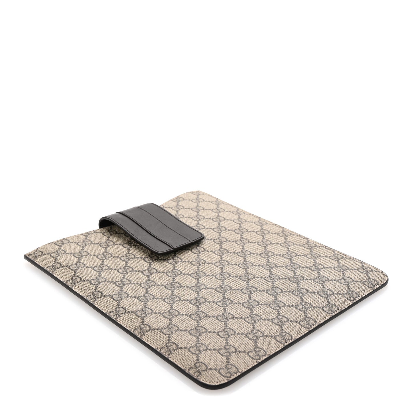 GG Plus Monogram iPad Case Ebony