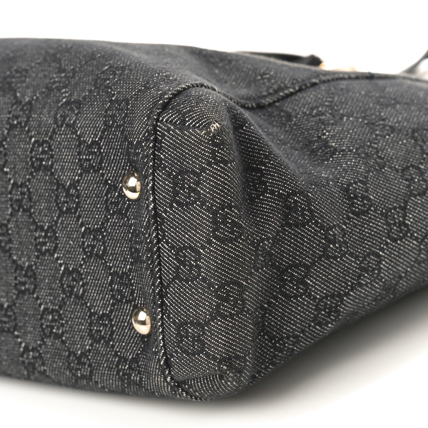 Monogram Crest Tote Black
