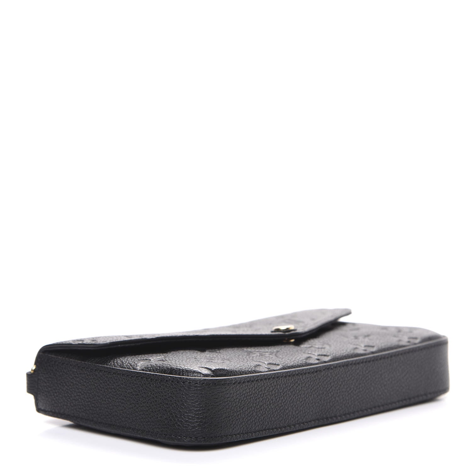 Louis Vuitton Empreinte Pochette Felicie Chain Wallet Black 3 of 8