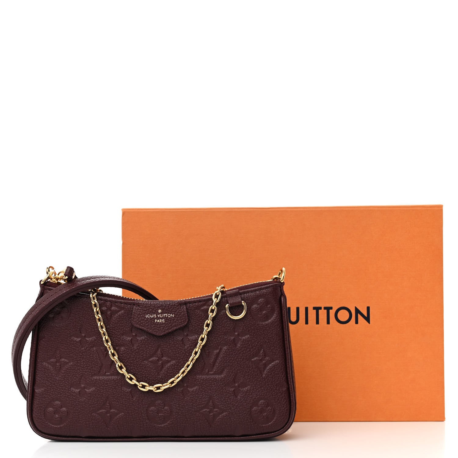 Louis Vuitton Empreinte Easy Pouch On Strap Wine 11 of 11