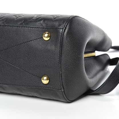 Louis Vuitton Empreinte Montaigne MM Black 9 of 13