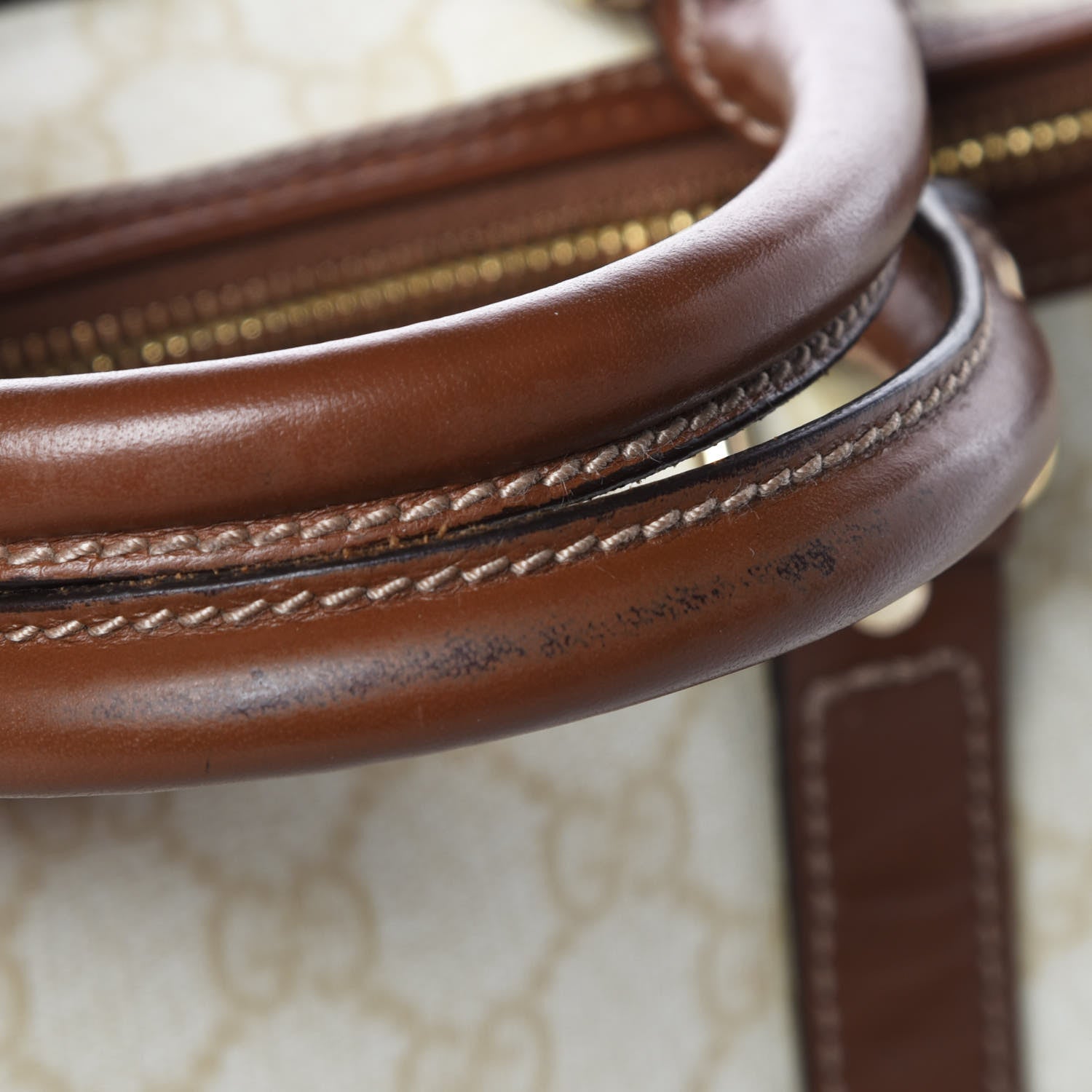 Gucci GG Plus Monogram Medium Joy Boston Tan 14 of 14