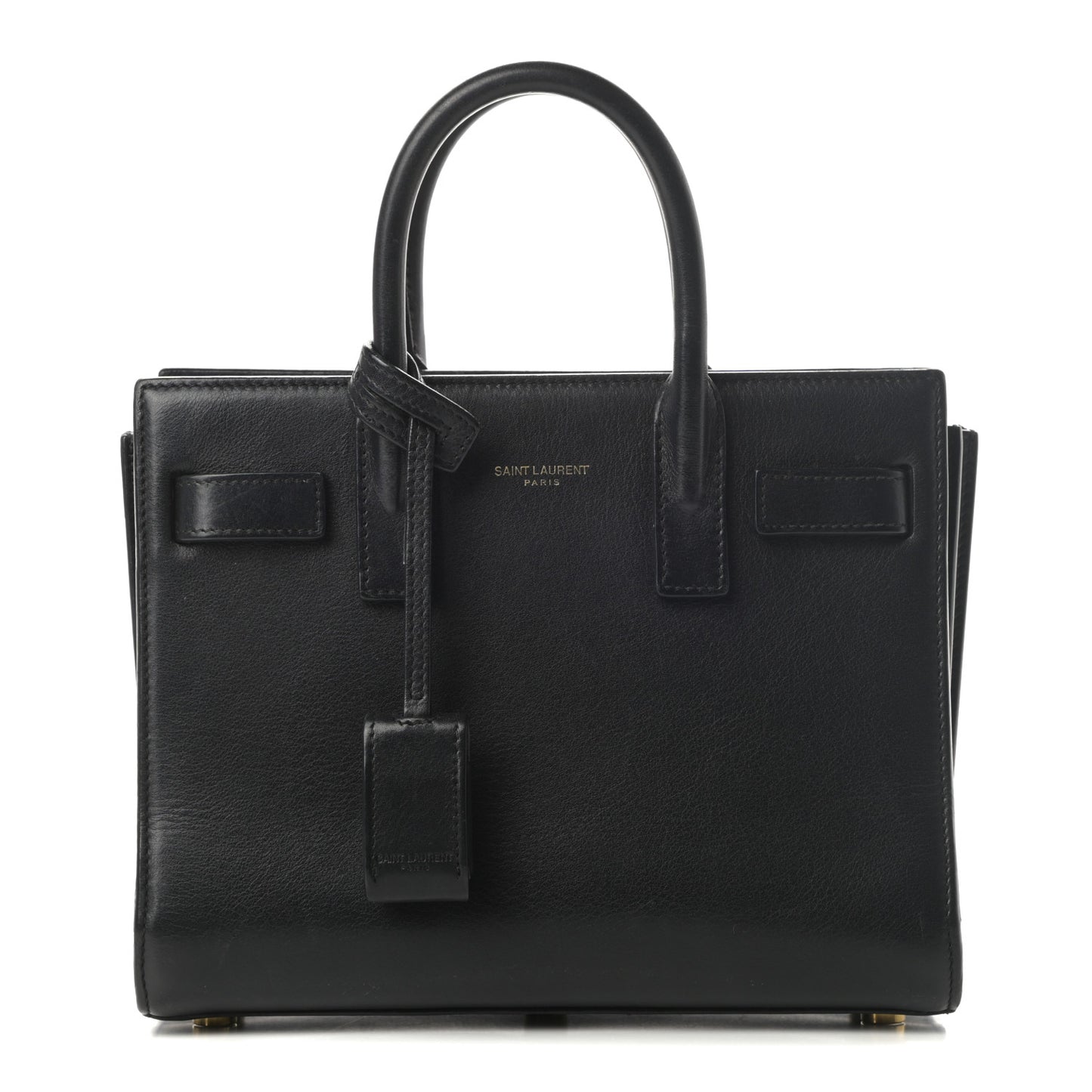 Calfskin Sac De Jour Black