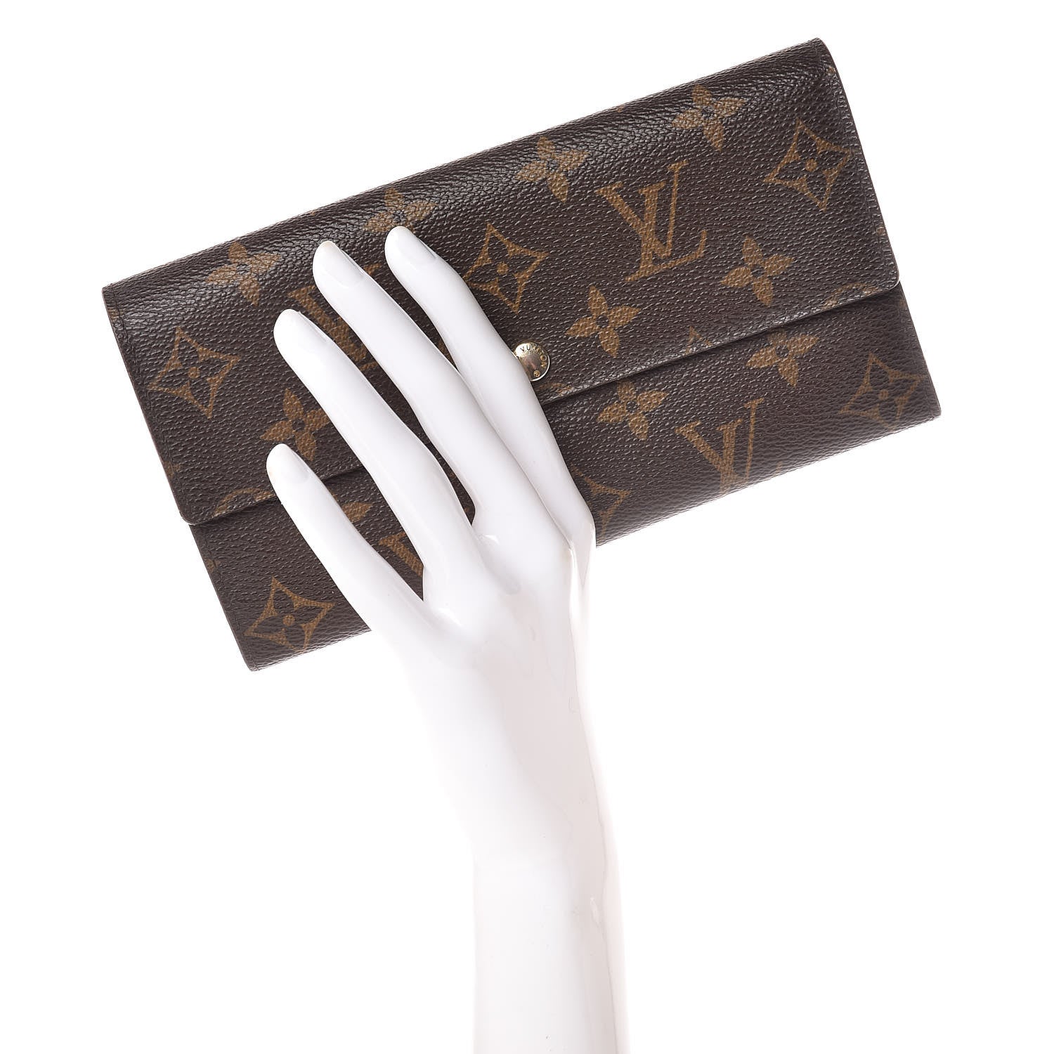 Louis Vuitton Monogram Sarah Wallet 2 of 9
