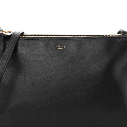 Celine Lambskin Small Trio Crossbody Bag Black 8 of 16