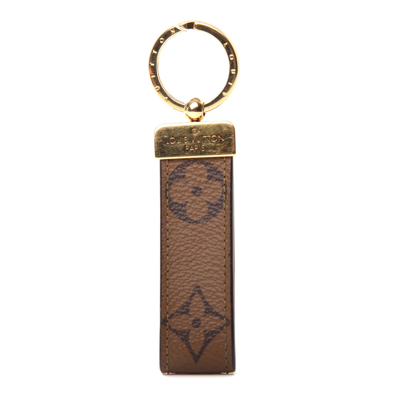 Louis Vuitton Reverse Monogram Dragonne Key Holder 1 of 4