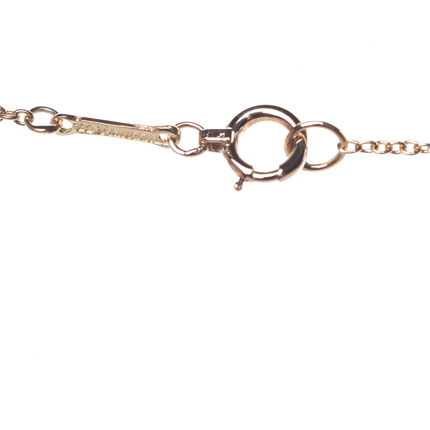 Tiffany 18K Yellow Gold 11mm Elsa Peretti Open Heart Pendant Necklace 7 of 8