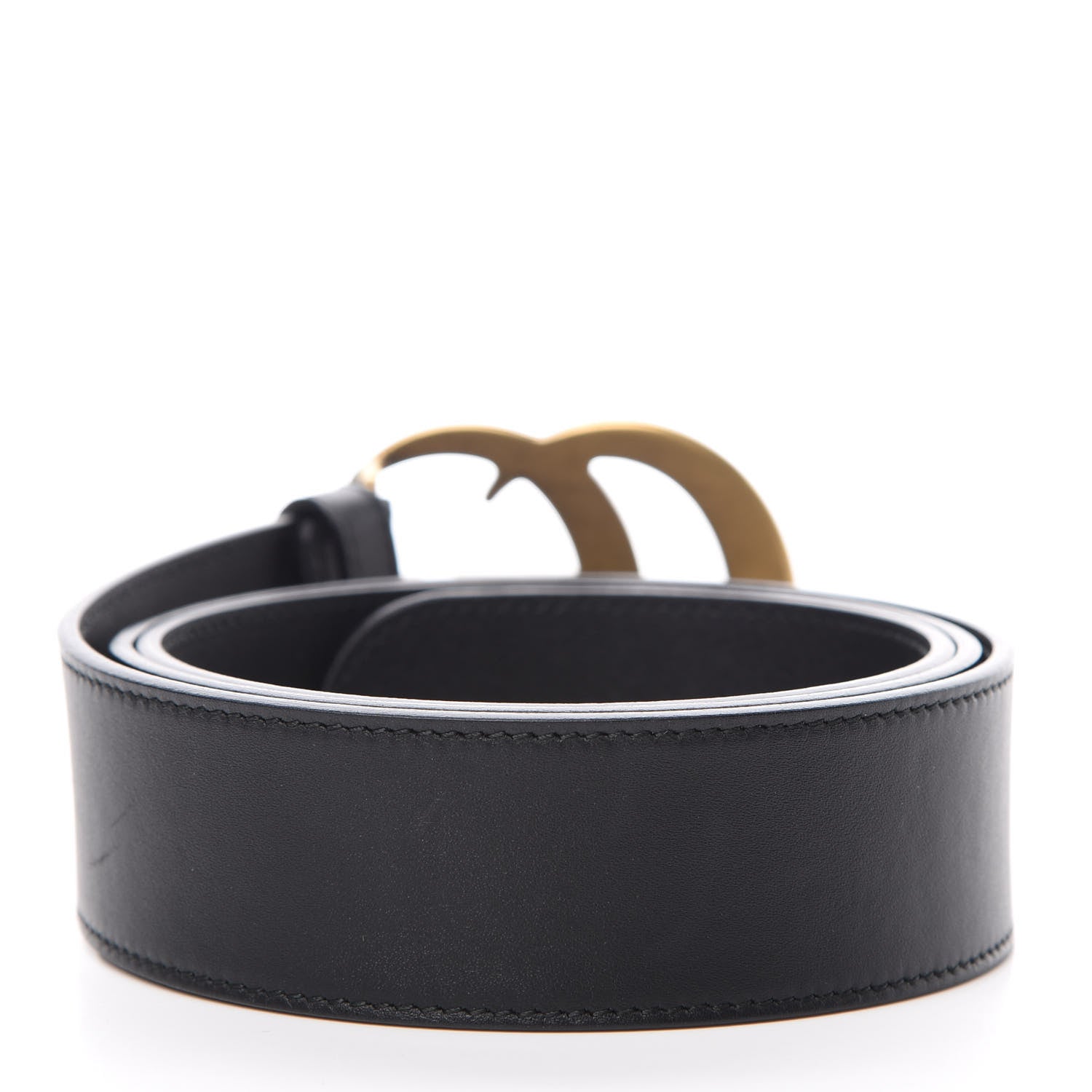 Gucci Calfskin Double G 40mm Belt 95 38 Black 2 of 7