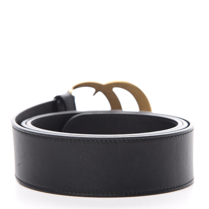 Gucci Calfskin Double G 40mm Belt 95 38 Black 2 of 7