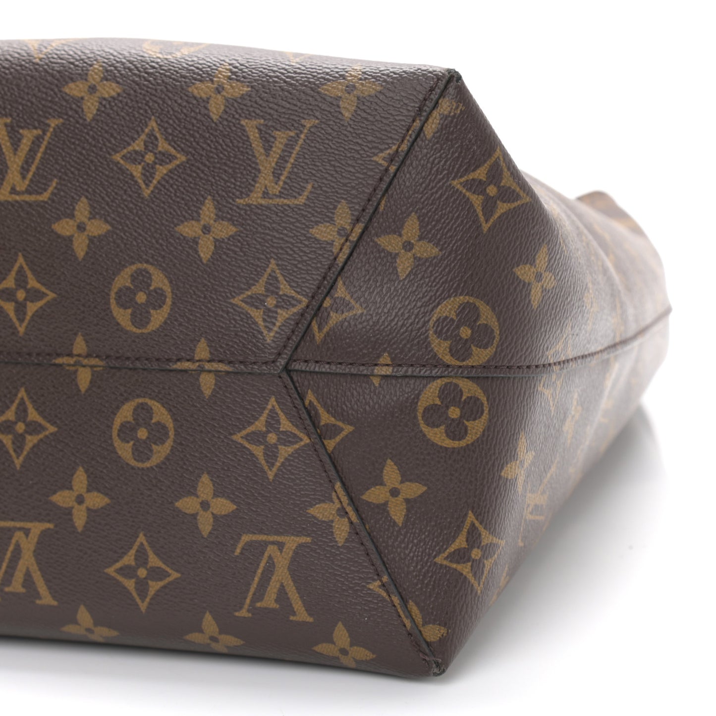 Monogram Flower Hobo Caramel