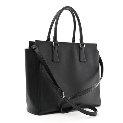 Prada Saffiano Shopping Tote Black 3 of 11