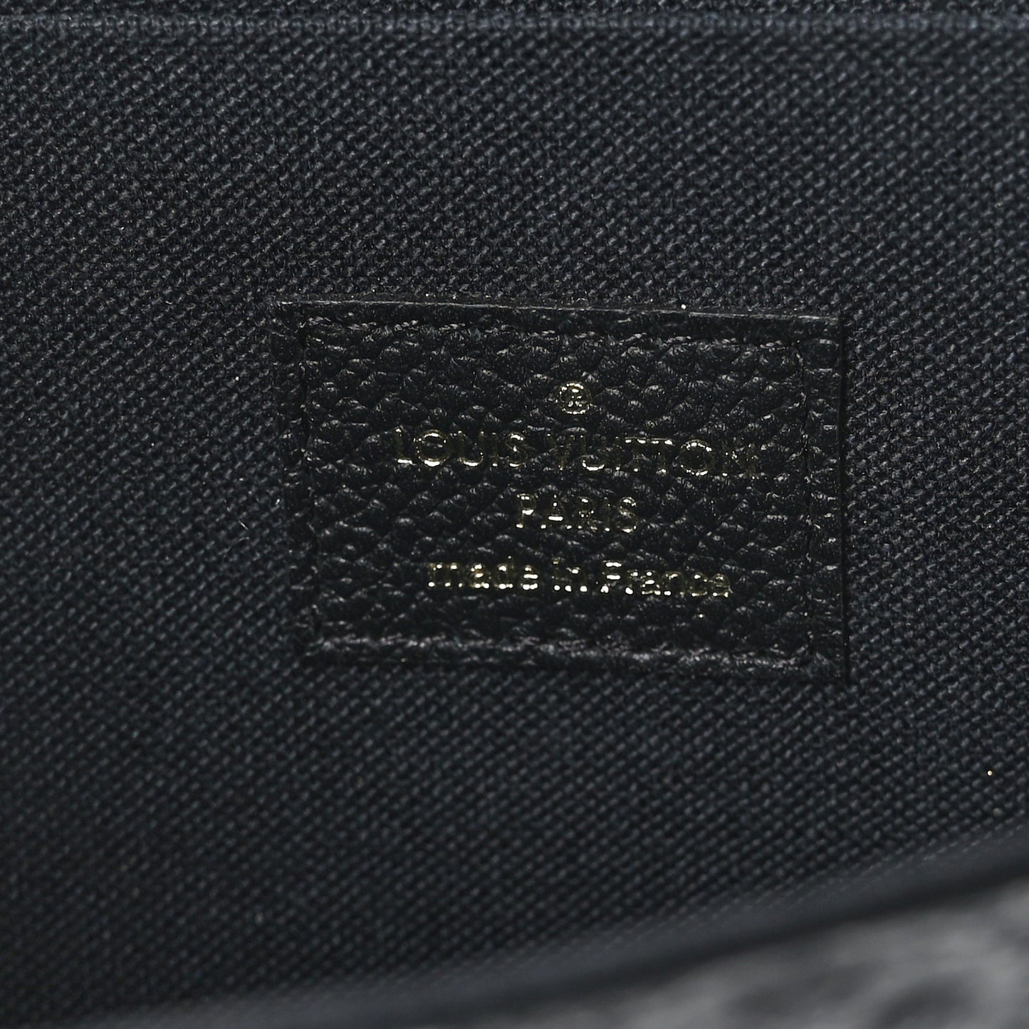 Empreinte Pochette Felicie Chain Wallet Black