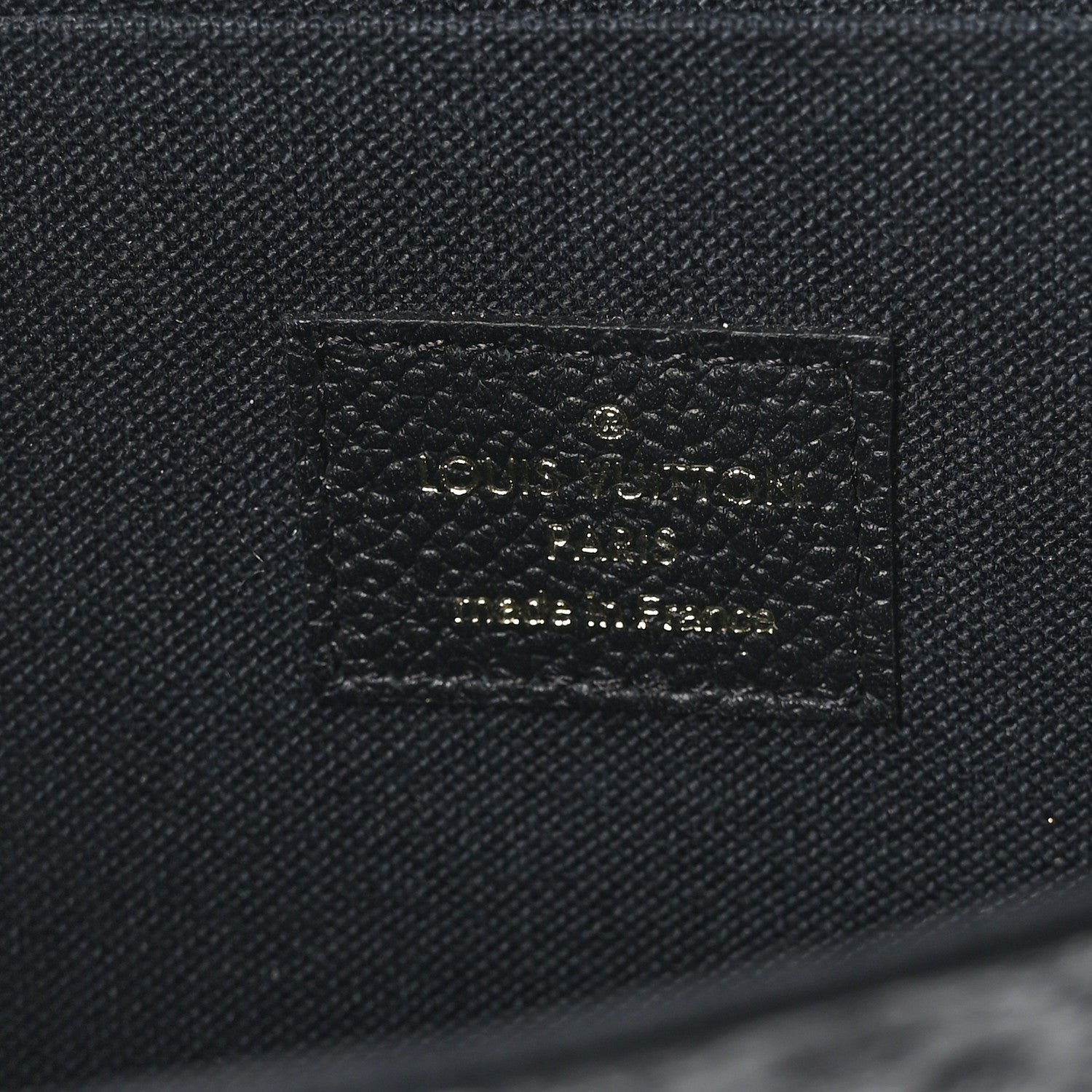 Louis Vuitton Empreinte Pochette Felicie Chain Wallet Black 8 of 11