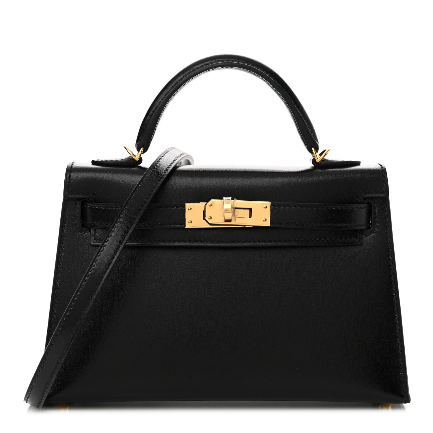 Hermes Box Mini Kelly Sellier 20 Black 1 of 11