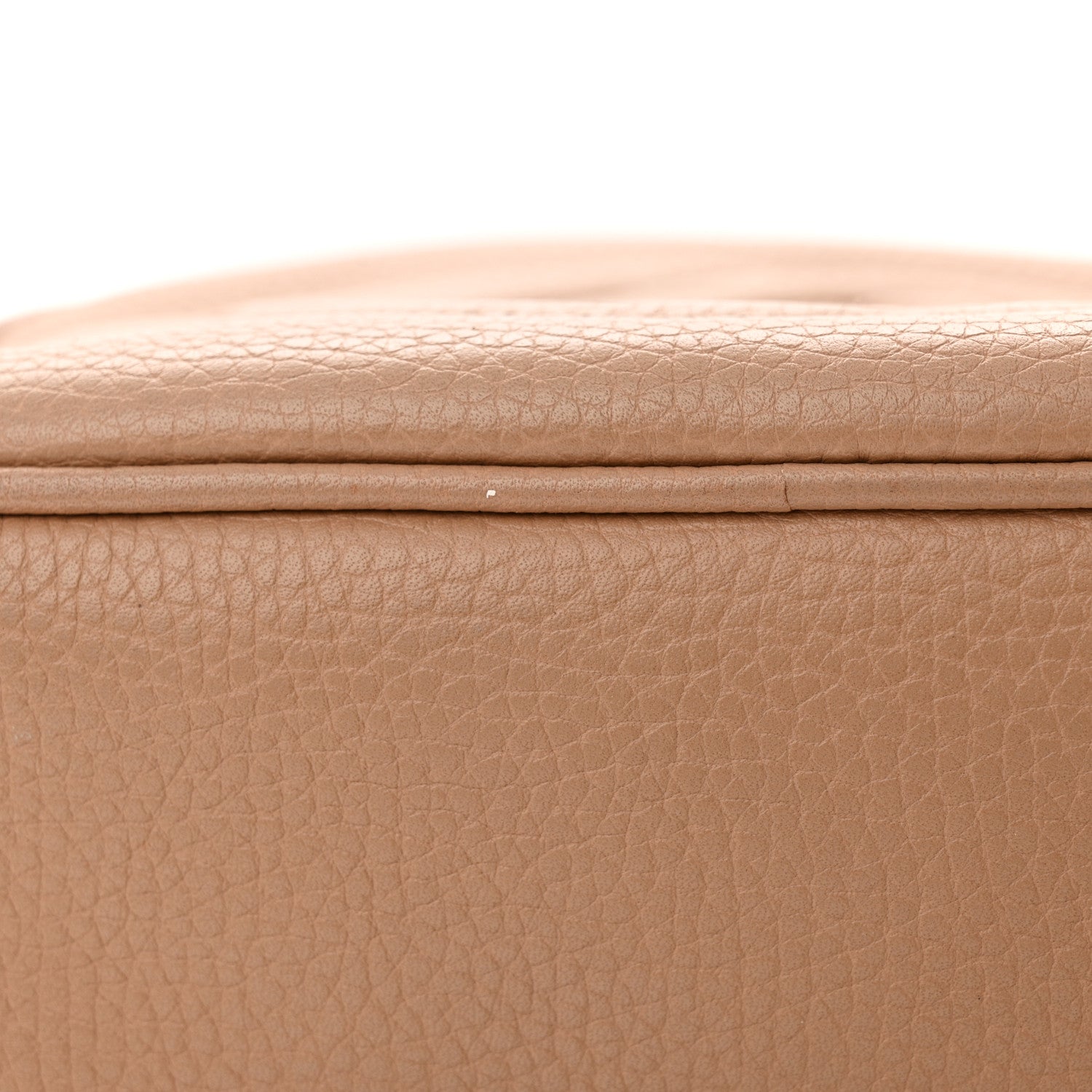 Gucci Pebbled Calfskin Small Soho Disco Bag Camelia 20 of 22