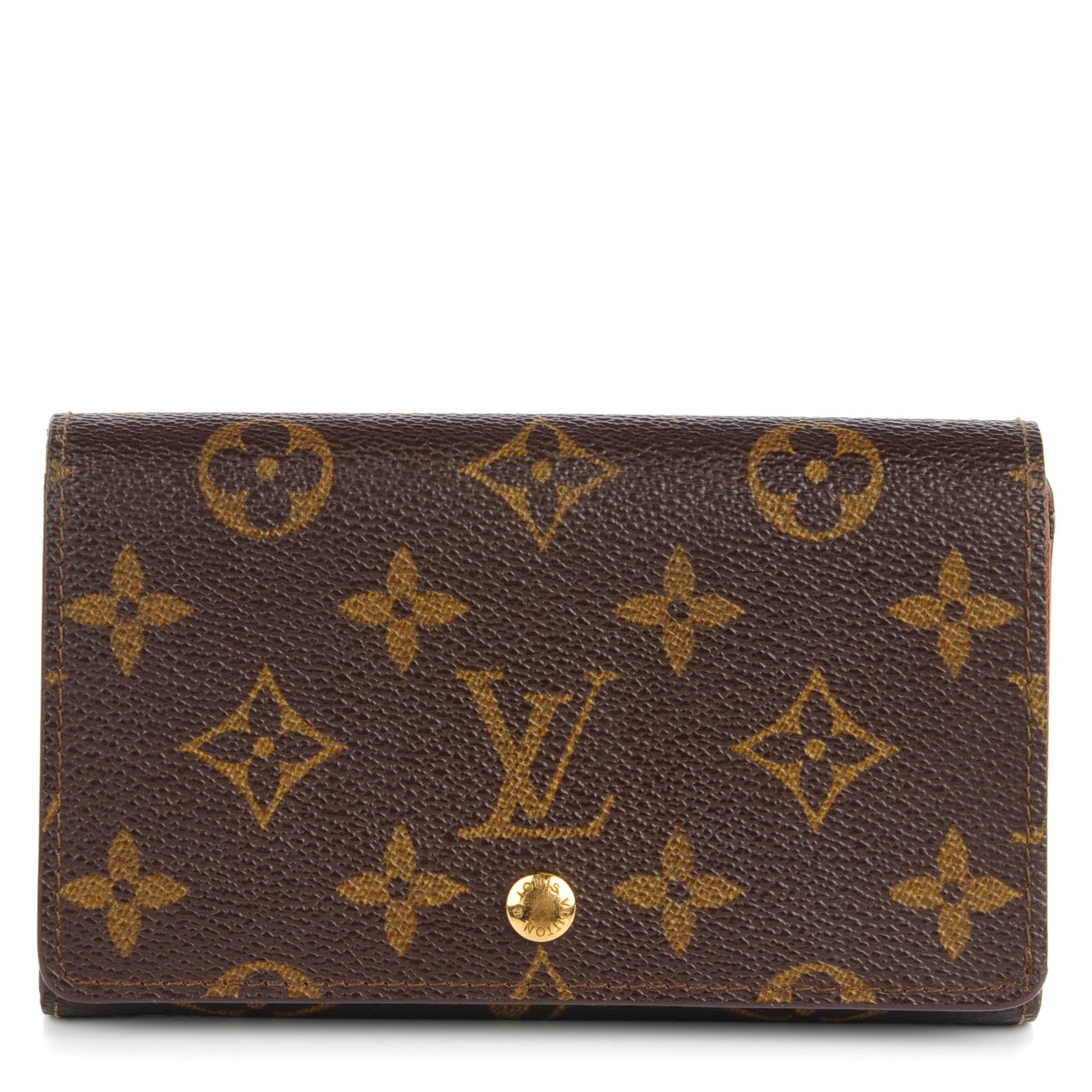 Louis Vuitton Monogram Porte-Monnaie Billets Tresor Wallet 1 of 12