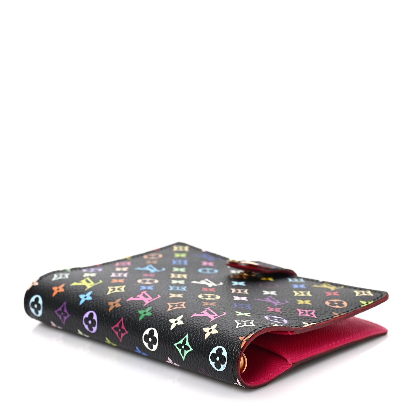 Monogram Multicolor Small Ring Agenda Cover Black Grenade