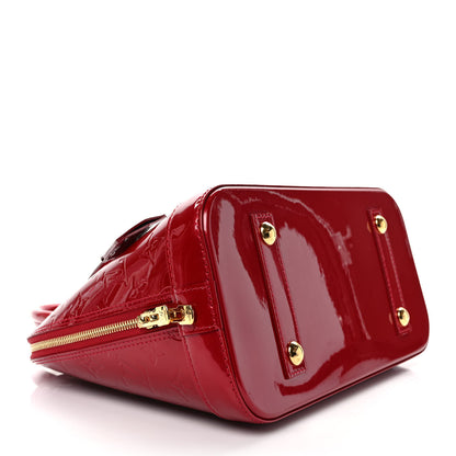 Louis Vuitton Vernis Alma PM Pomme D'Amour 4 of 9