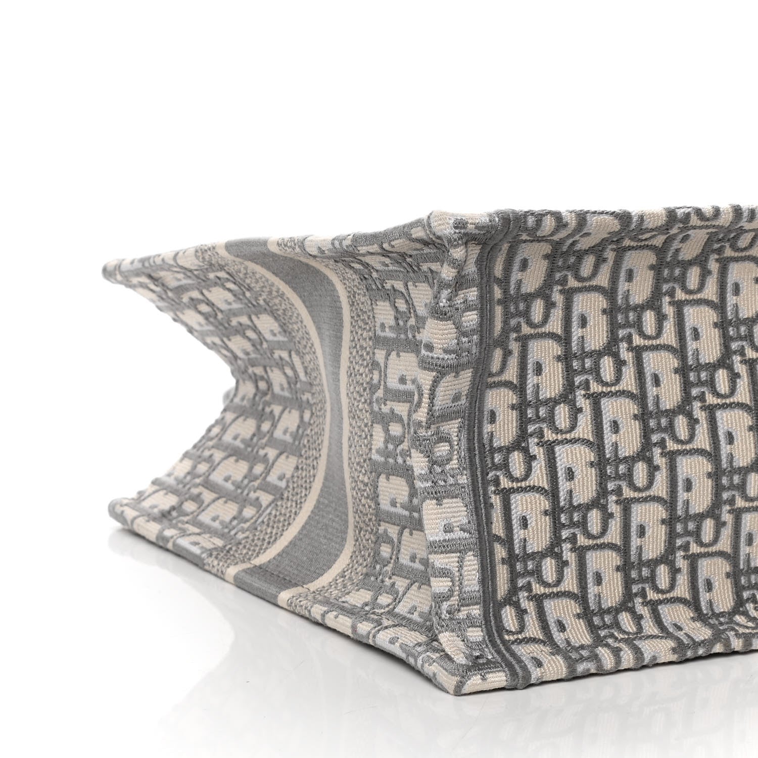 Christian Dior Oblique Medium Book Tote Grey 4 of 7