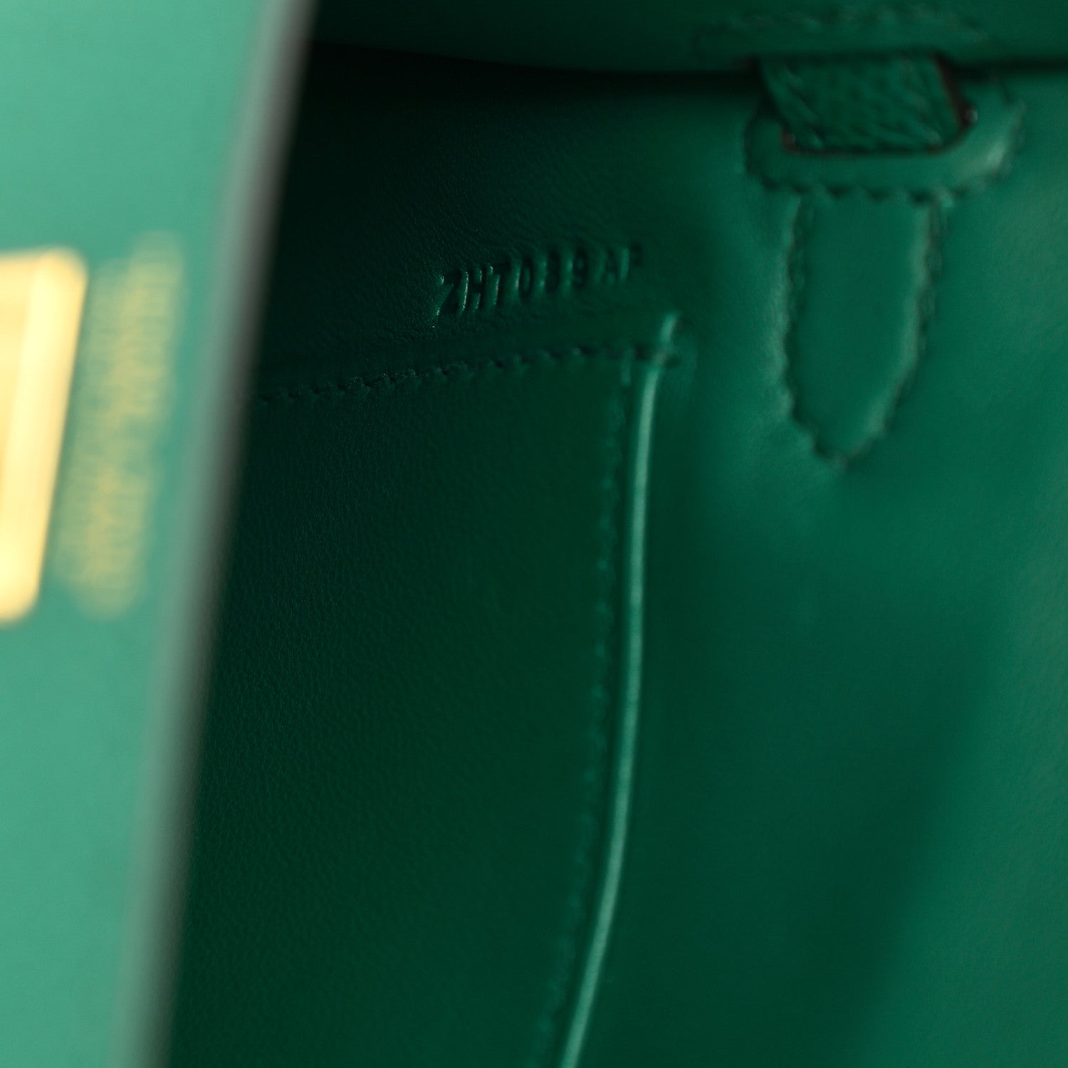 Hermes Epsom Mini Kelly Sellier 20 Vert Jade 9 of 11