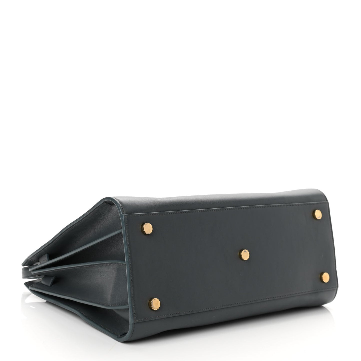 Calfskin Small Classic Sac De Jour Petrol