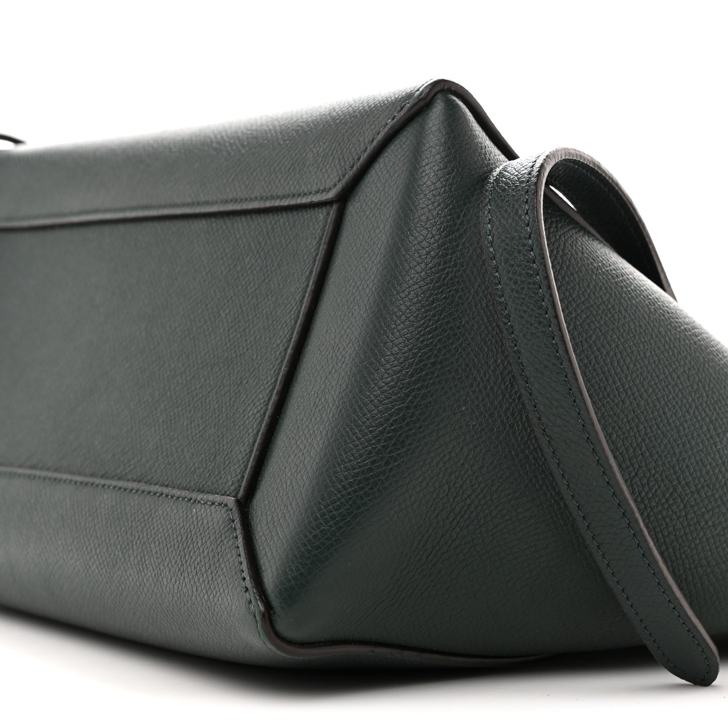 Grained Calfskin Micro Belt Bag Amazone