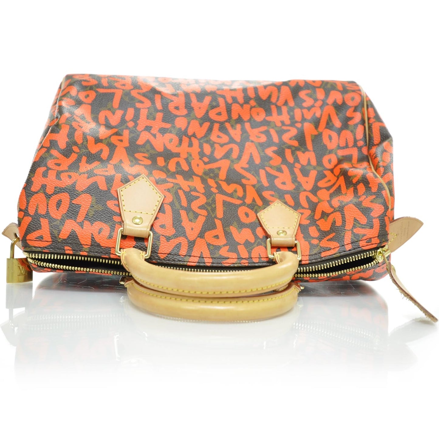 Monogram Graffiti Speedy 30 Orange