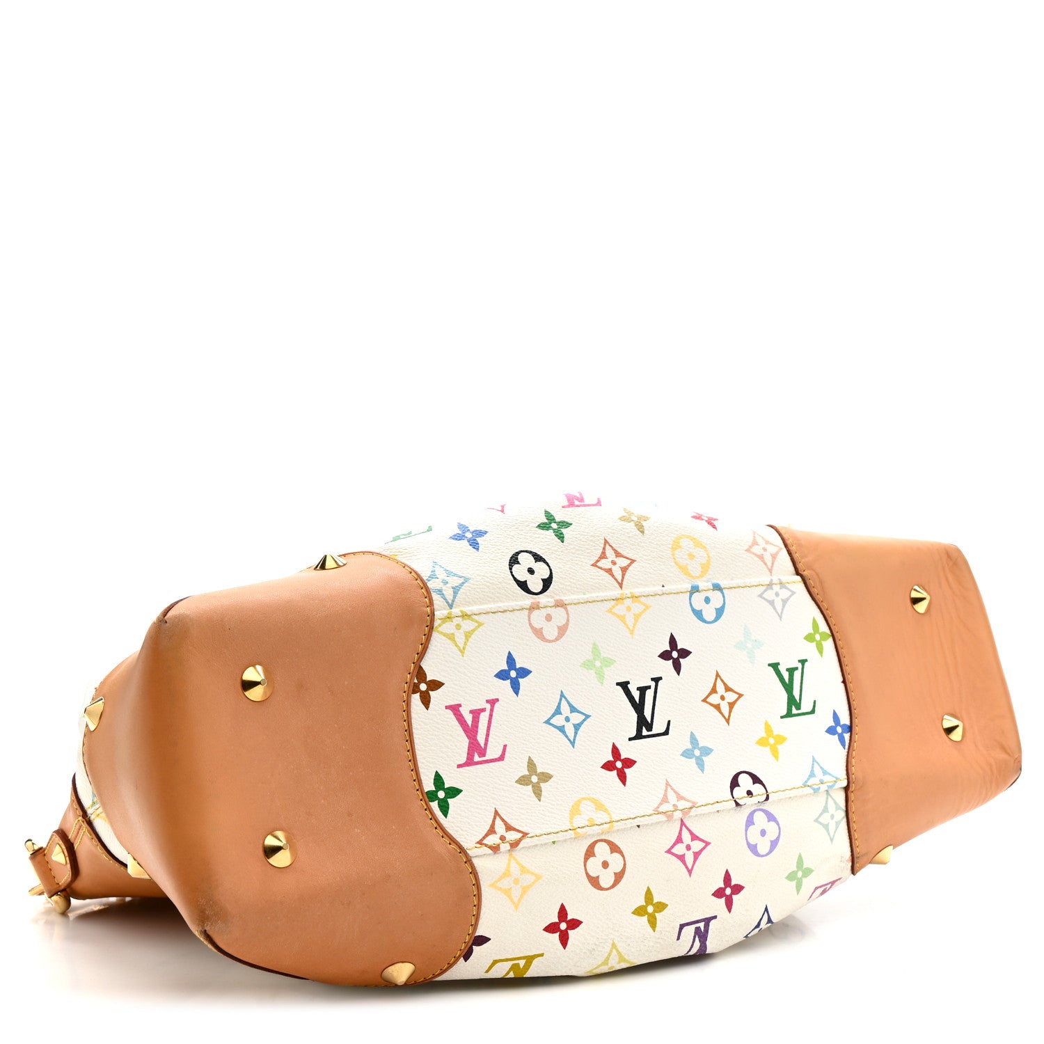 Louis Vuitton Monogram Multicolor Judy GM White 4 of 10