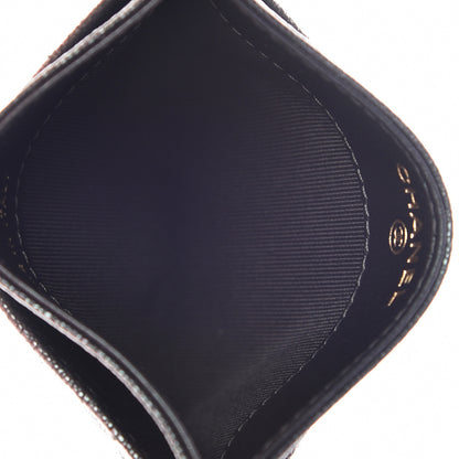 Chanel Iridescent Caviar Quilted Card Holder Black 5 of 9