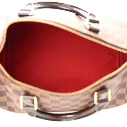 Louis Vuitton Damier Ebene Speedy 30 5 of 10