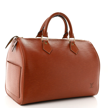Louis Vuitton Epi Speedy 30 Kenyan Fawn 3 of 12