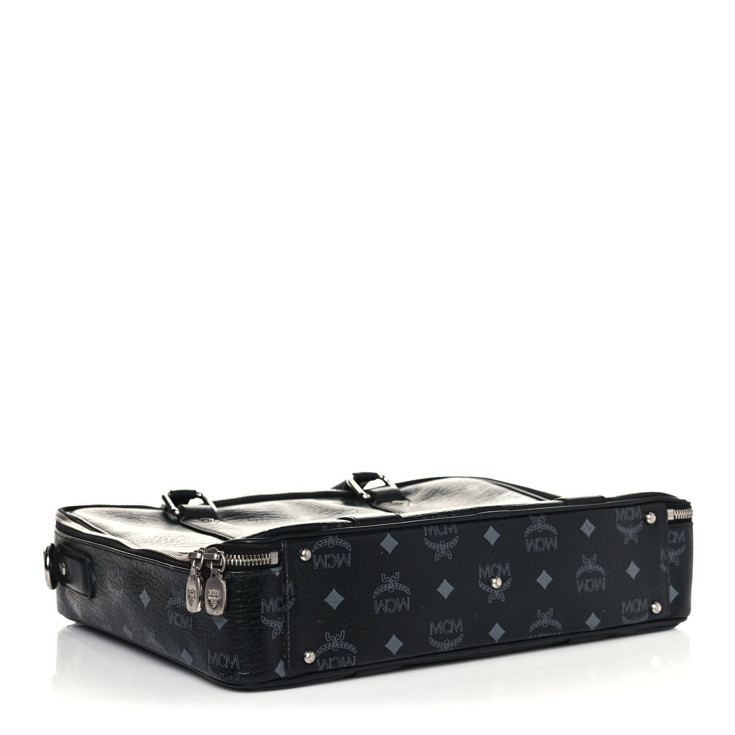 MCM Visetos Document Bag Black 3 of 15