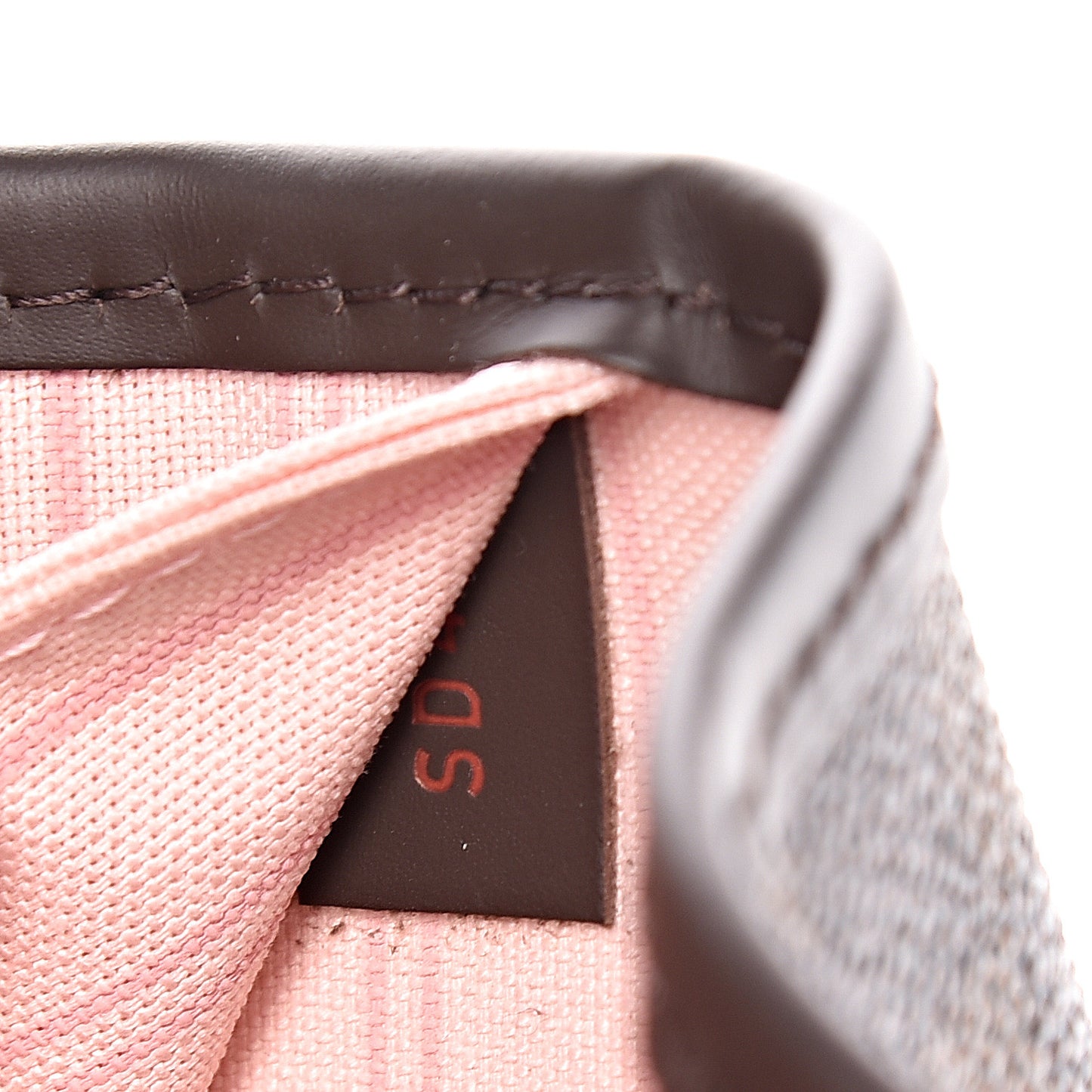 Damier Ebene Neo Neverfull MM Rose Ballerine