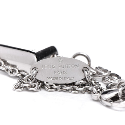 Louis Vuitton Essential V Supple Bracelet Silver 4 of 6