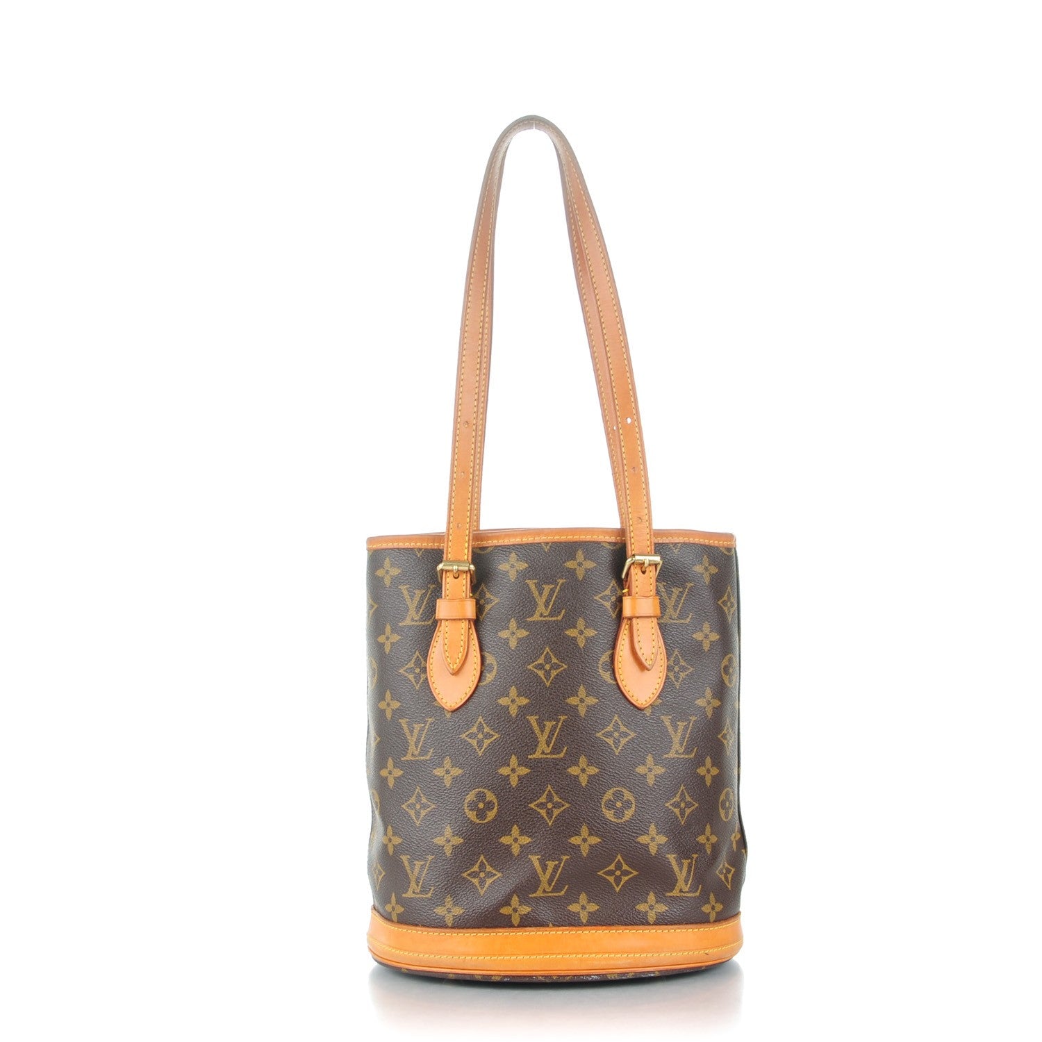Louis Vuitton Monogram Petit Bucket 23 1 of 11
