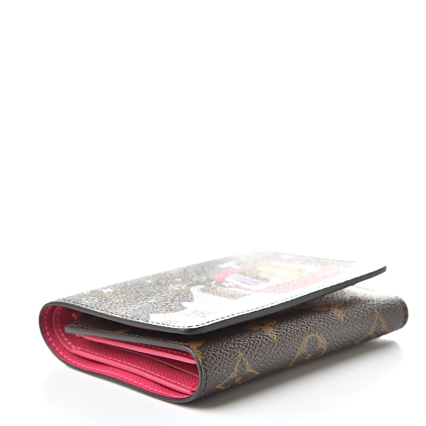 Monogram 2019 Christmas Animation Victorine Wallet Fuchsia