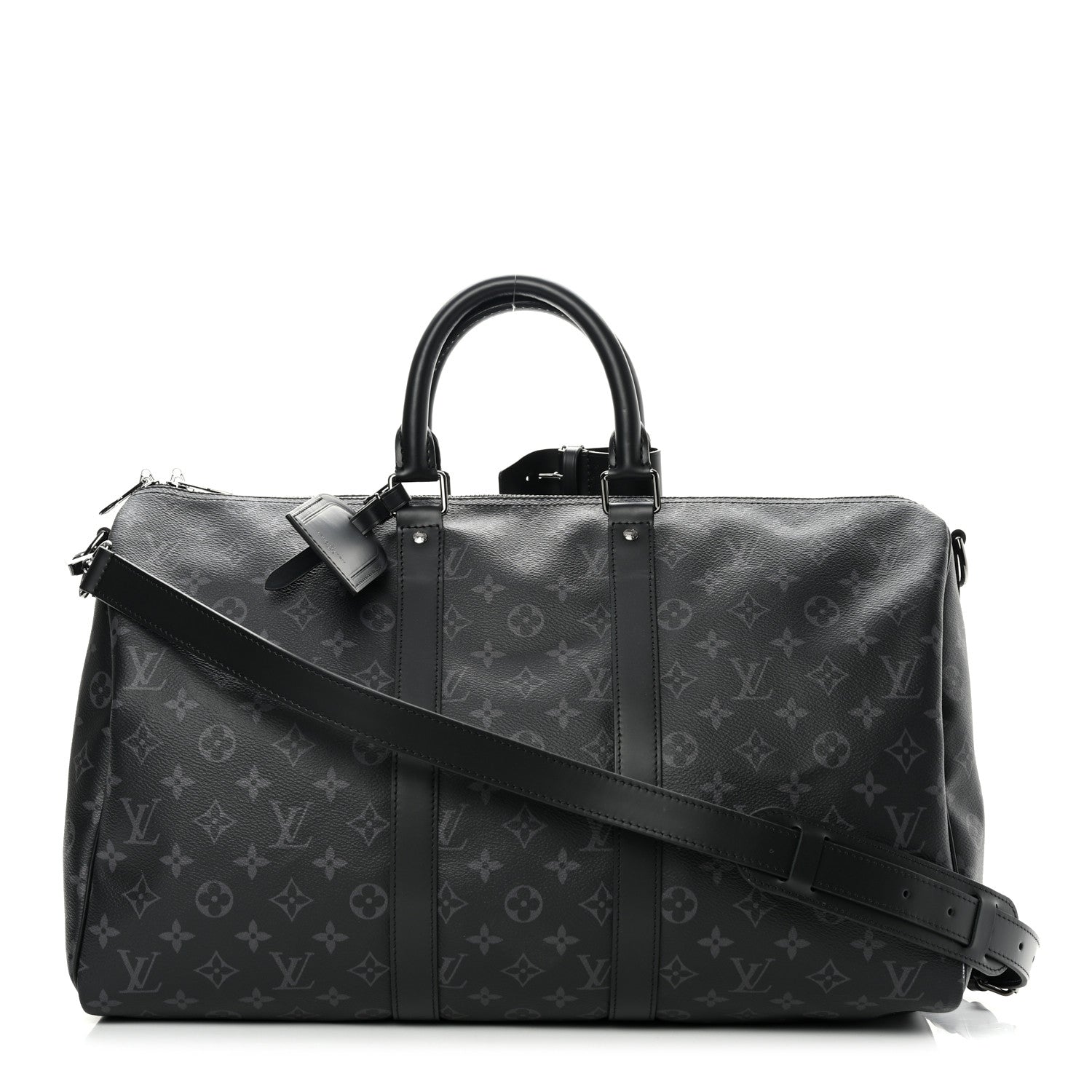 Louis Vuitton Monogram Eclipse Keepall Bandouliere 45 1 of 10