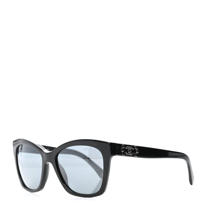 Chanel CC Butterfly Signature Sunglasses 5313 Black 1 of 8
