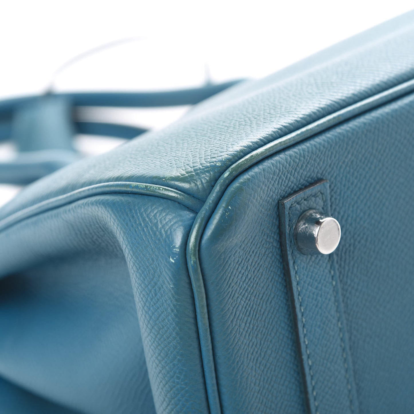 Epsom Birkin 30 Bleu Izmir