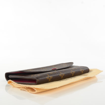 Louis Vuitton Monogram Emilie Wallet Fuchsia 4 of 7