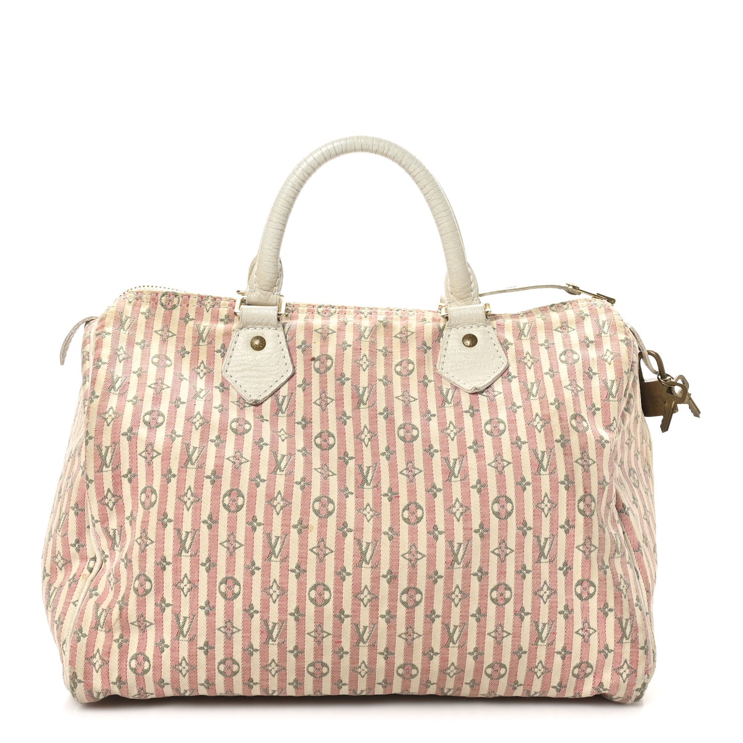 Mini Lin Croisette Speedy 30 Rouge